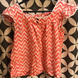 Forever 21 girls short sleeve top